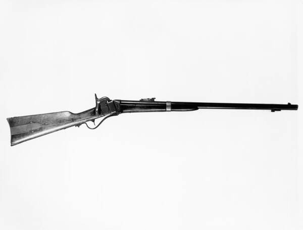 Object Art Print featuring the photograph Sharps Breechloading Rifle by Smithsonian Institution
