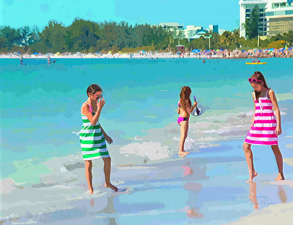 sisters Art Print featuring the photograph Sisters by Susan Molnar