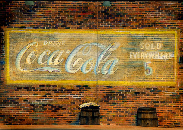 Coke Art Print featuring the painting Sold Everywhere by Cindy McIntyre