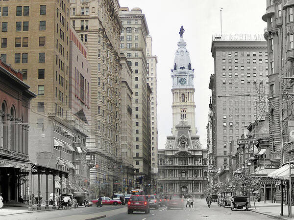 Philadelphia Art Print featuring the photograph South Broad Street by Eric Nagy