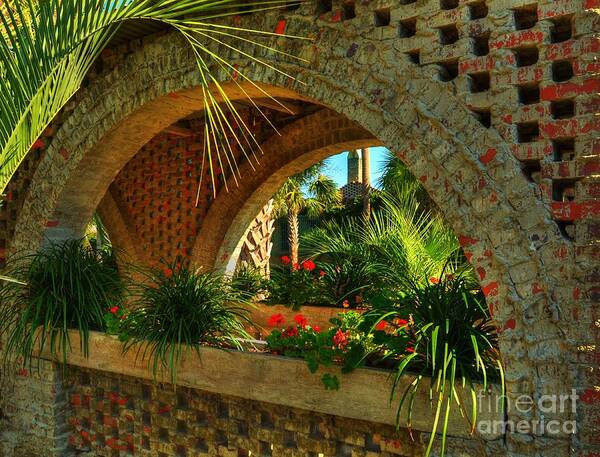 Arches Art Print featuring the photograph Southern Arches by Mel Steinhauer