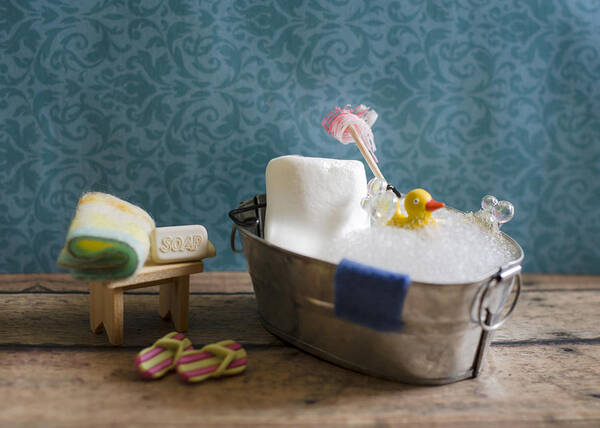 Bath Art Print featuring the photograph Sugar Scrub by Heather Applegate