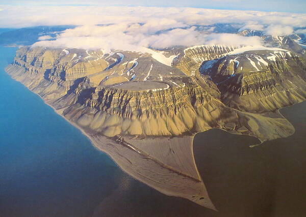 Svalbard Art Print featuring the photograph Svalbard Island Norway by David Rich