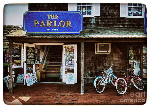 Lbi Art Print featuring the photograph The Parlor on LBI by Mark Miller