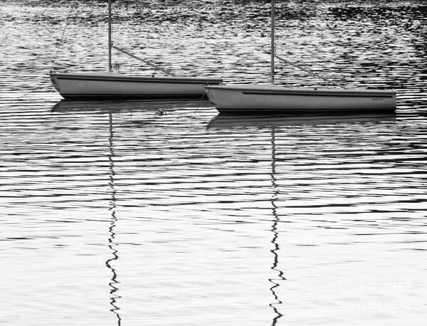 Sailboats Art Print featuring the photograph Twins by Claudia Kuhn