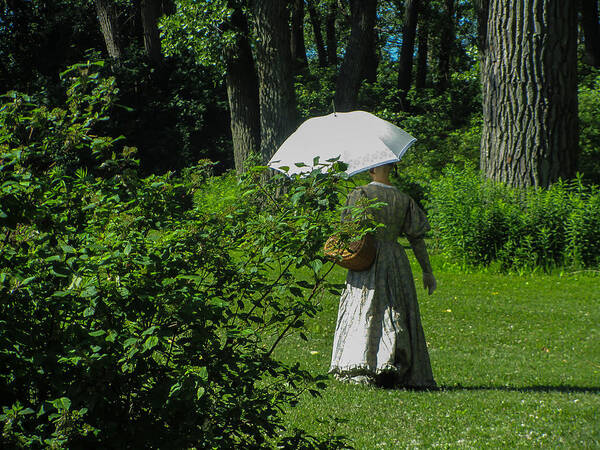  Teenager Victorian Frame Antique Damsel Part Vintage Decoration Pattern Isolated Mademoiselle Lassie Fanciful Antediluvian Feudal Young Lady Pleasing Artful Affected Antiquated Ingenious She Archaic Whimsical Parasol Enchanting Colonial Captivating Baroque Schoolgirl Gothic James Canning Fine Art Art Print featuring the photograph Victorian Damsel by James Canning