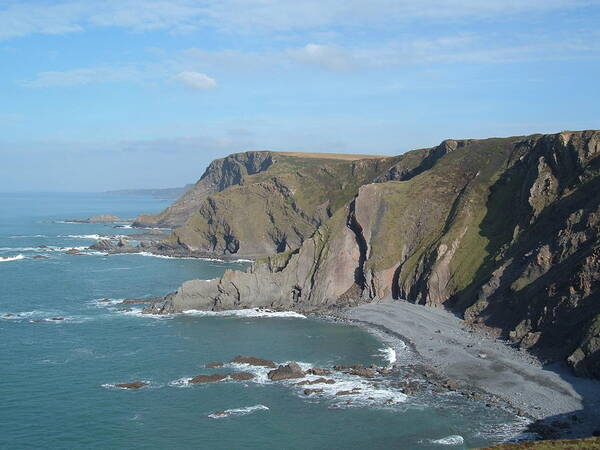 View Art Print featuring the photograph Higher Sharpnose Point by Richard Brookes