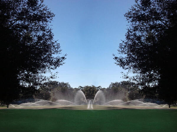 Steve Sperry Golf Course Mighty Sight Studio Art Print featuring the photograph Water Hazard by Steve Sperry