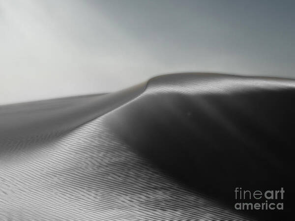 White Sands New Mexico Art Print featuring the photograph White Sands New Mexico Silver Dune by Gregory Dyer