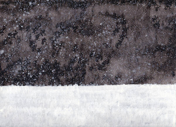 Winter Art Print featuring the painting Winter Night by Eric Forster