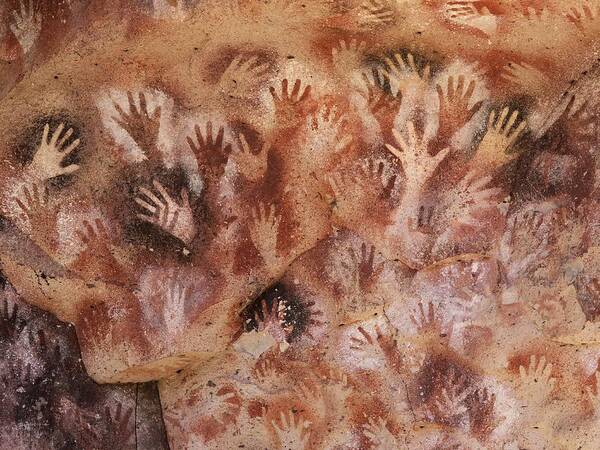 Cueva De Las Manos Art Print featuring the photograph Cave Of The Hands, Argentina by Javier Truebamsf