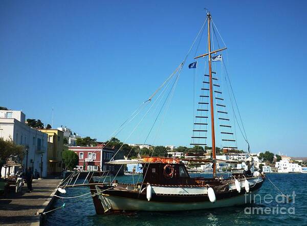 Timber Art Print featuring the photograph Timber Boat #1 by Therese Alcorn