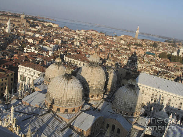 Dome Art Print featuring the photograph View of Venice #2 by Bernard Jaubert