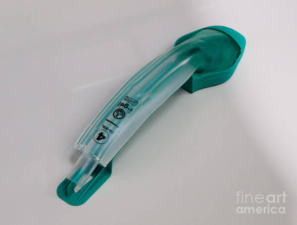 Airway Art Print featuring the I-gel Supraglottic Airway Device #3 by Photo Researchers, Inc.