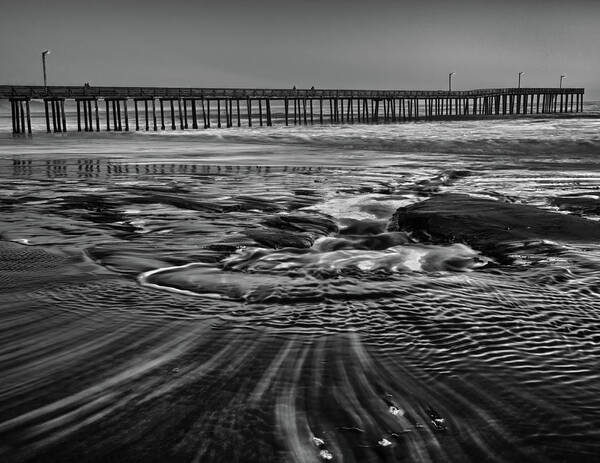 Cayucos Art Print featuring the photograph Black Hole by Beth Sargent
