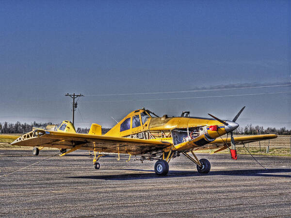 Air Tractor Art Print featuring the photograph Crop Duster I by William Fields