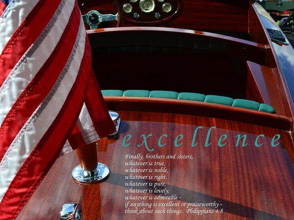 Excellence Art Print featuring the photograph Excellence by Michelle Calkins