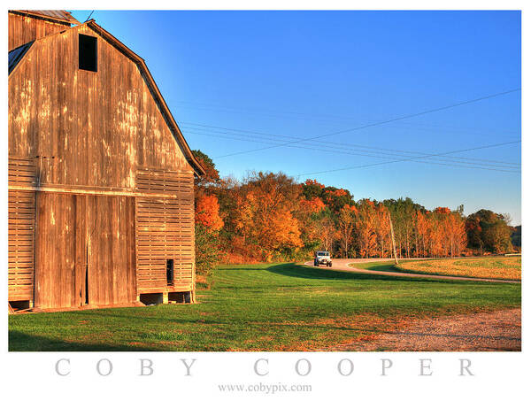 Fall Art Print featuring the photograph Fall Drive by Coby Cooper