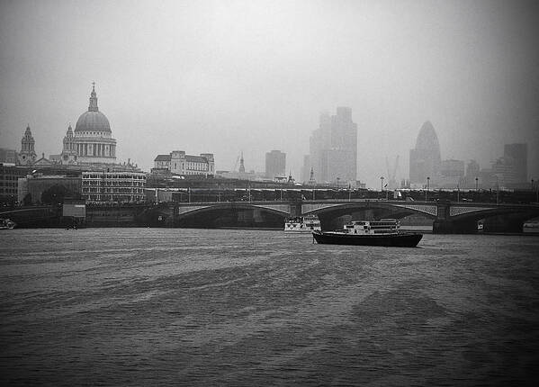 Lenny Carter Art Print featuring the photograph Grey London by Lenny Carter