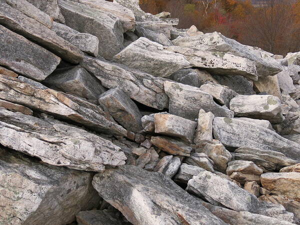 Rock Art Print featuring the photograph Hawk Watch Stacks by Jean Macaluso