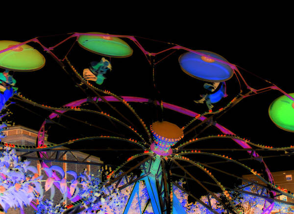 Fall Festival Art Print featuring the photograph High Flyers by Don Allen