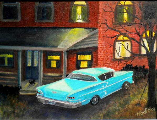 Chev Art Print featuring the photograph In for the Night by Renate Wesley