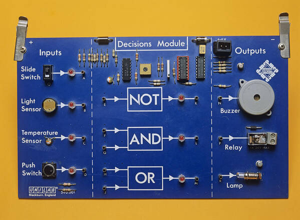 Or Art Print featuring the photograph Logic Gates by Andrew Lambert Photography