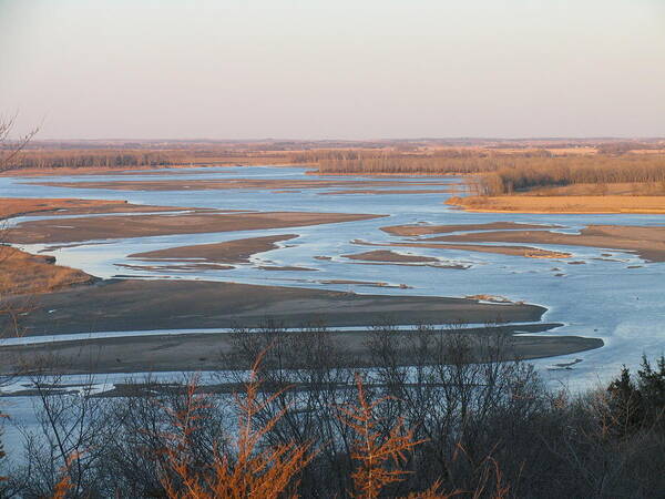 Missouri Art Print featuring the photograph Missouri river by Mark Norman