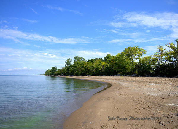 Photography Art Print featuring the photograph Point Pelee Beach by Jale Fancey