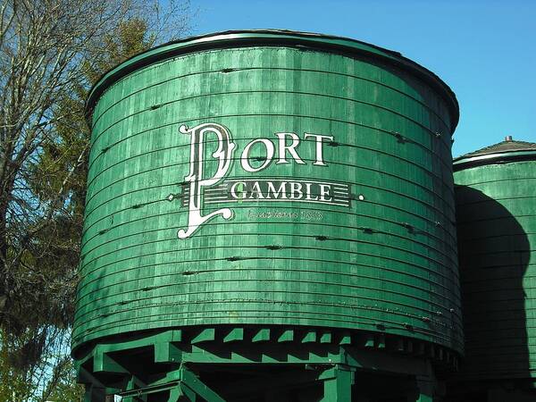 Port Gamble Art Print featuring the photograph Port Gamble by Kelly Manning