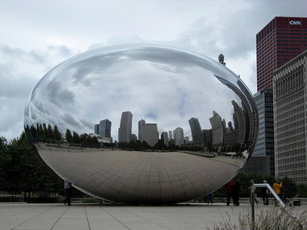 Chicago Art Print featuring the photograph ReflectionII by Val Oconnor