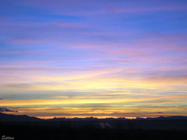 Country Photographs Art Print featuring the photograph Sunrise over Three Forks MT by C Sitton
