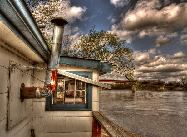 Fish Shack Art Print featuring the photograph The Fish Shack by William Fields