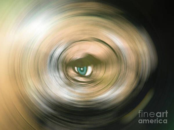 The Eye Art Print featuring the photograph Watching You by Bruno Santoro