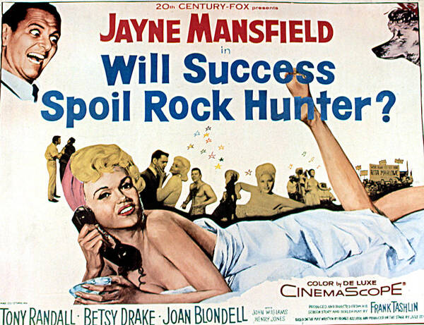 1957 Movies Art Print featuring the photograph Will Success Spoil Rock Hunter, Tony by Everett