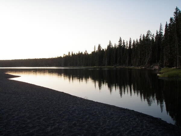  Art Print featuring the photograph Yellowstone Lake by Mark Norman