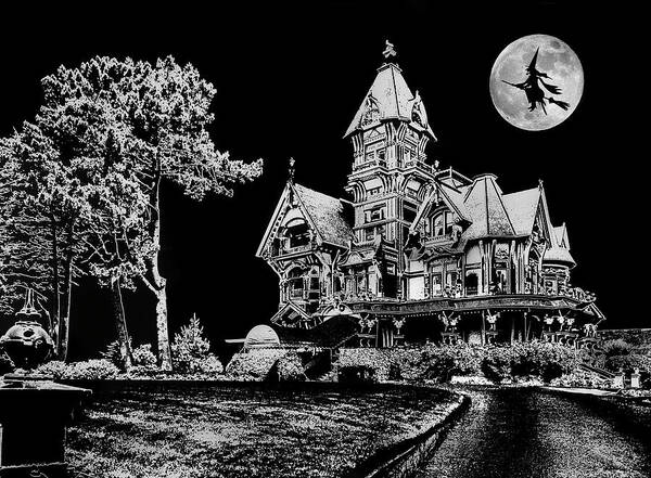 All Hallows Eve Art Print featuring the photograph All Hallows Eve #1 by Mike Flynn