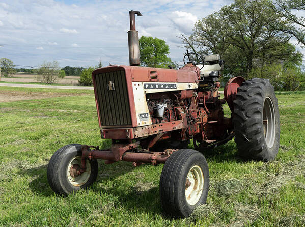 Ih Art Print featuring the photograph Farmall #1 by Brooke Bowdren