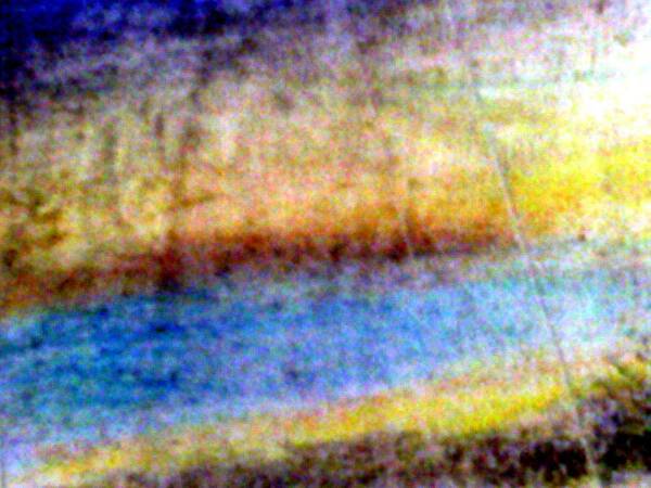 Ocean And Sky Art Print featuring the drawing Untitled #40 by Donald C-Note Hooker