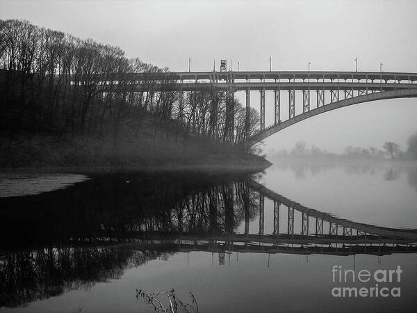2014 Art Print featuring the photograph Henry Hudson Bridge #4 by Cole Thompson