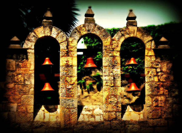 Bell Art Print featuring the photograph 5 Bells by Perry Webster