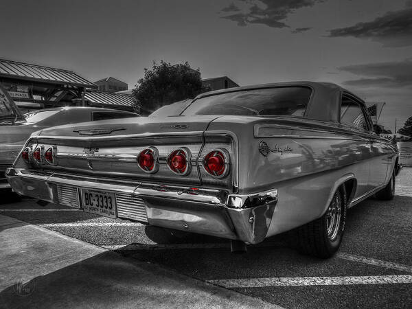Chevrolet Art Print featuring the photograph '62 Impala SS 001 #62 by Lance Vaughn
