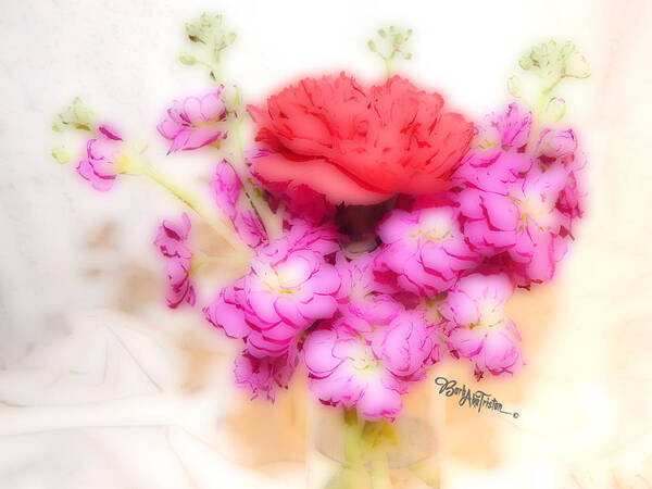 Art Art Print featuring the photograph #8742 Soft Flowers #8742 by Barbara Tristan