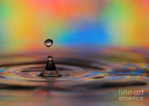 Drop Art Print featuring the photograph A Drop by Sabrina L Ryan