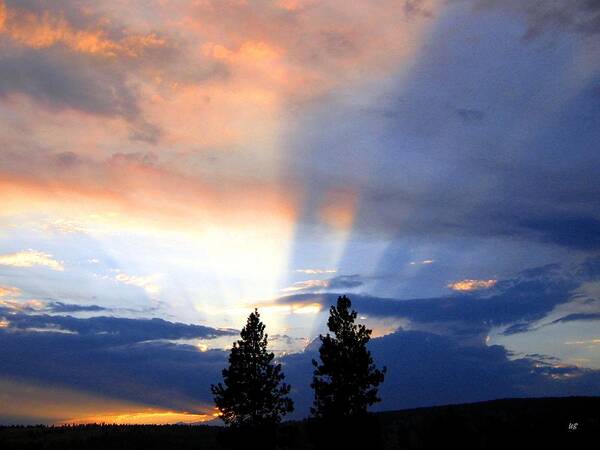 Sky Art Print featuring the photograph A Riveting Sky by Will Borden