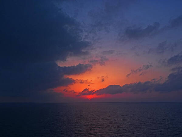 Aegean Art Print featuring the photograph Aegean Sunrise 1 by S Paul Sahm