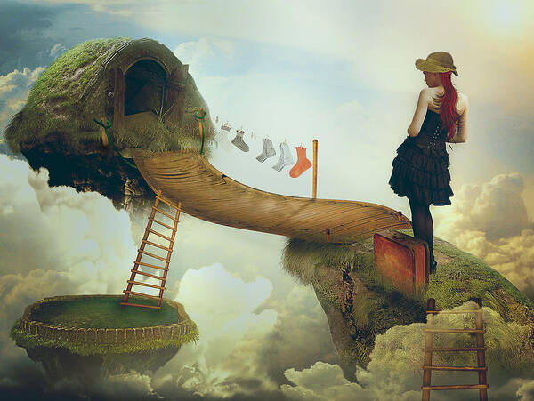 Socks Art Print featuring the photograph All Of Us Alice by Nataliorion