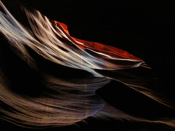 Antelope Valley Art Print featuring the photograph Antelope Valley Slot Canyon 4 by Helaine Cummins