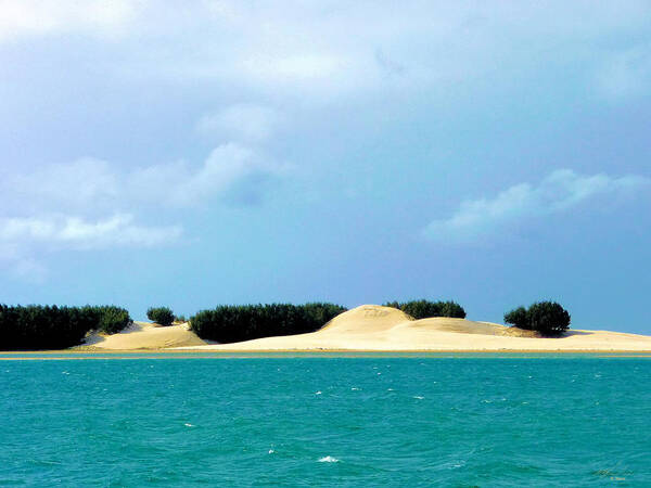 Landscape Art Print featuring the photograph Beachy Island by Michael Blaine