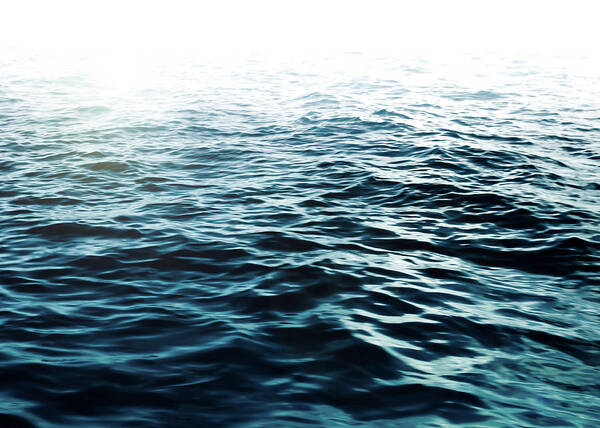 Water Art Print featuring the photograph Blue Sea by Nicklas Gustafsson